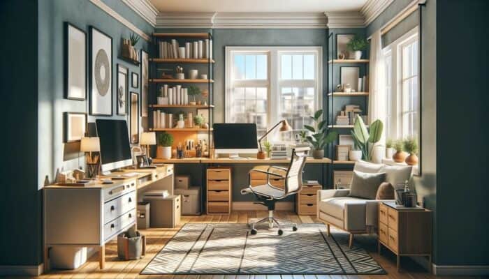 Idealne meble do home office – jak stworzyć ergonomiczne miejsce pracy w domu?