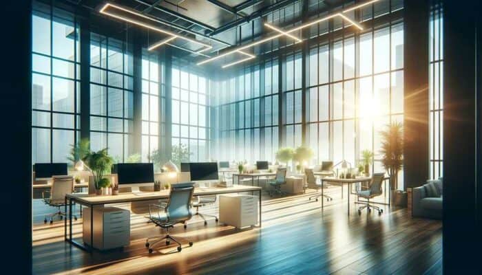 Jakie oświetlenie w biurze najlepiej wpływa na efektywność pracy?