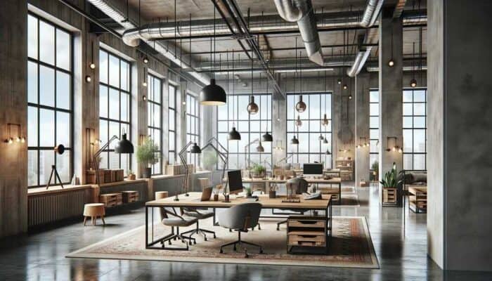 Biuro w stylu loftowym – jak urządzić?