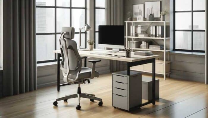 Jaka wysokość i szerokość biurka do pracy będzie odpowiednia?