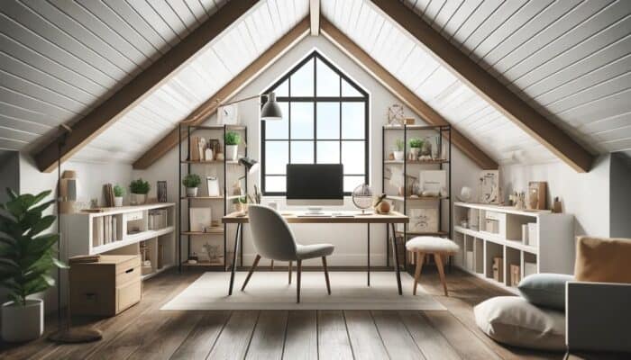 Biuro na poddaszu – inspiracje i praktyczne wskazówki